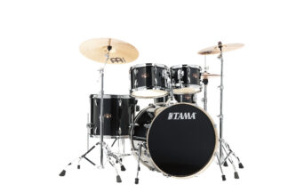 TAMA IP52H6W-HBK TAMA Imperialstar Drum Set + Cymbal Set MEINL 14/16/20 Imperial Star