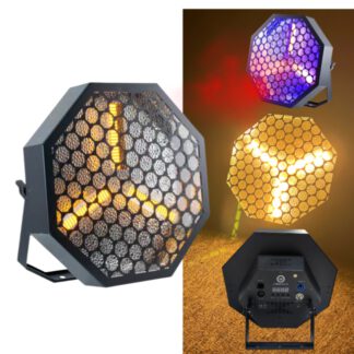 LIGHT4ME LUMEN OCTO reflektor sceniczny LED retro oświetlenie vintage 3x60W