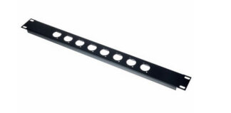Flyht Pro Rack Panel 1U 8x XLR D-Format - listwa rackowa