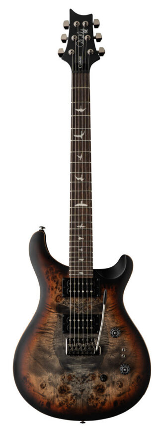 PRS SE CU 24-08 Poplar Burl Charcoal Cherry Midnight Burst Limited Edition - gitara elektryczna