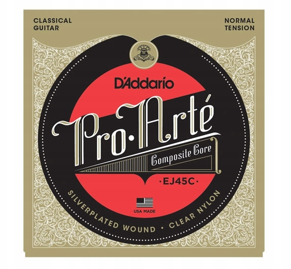 D'addario EJ45C Pro-Arte - struny do gitary klasycznej