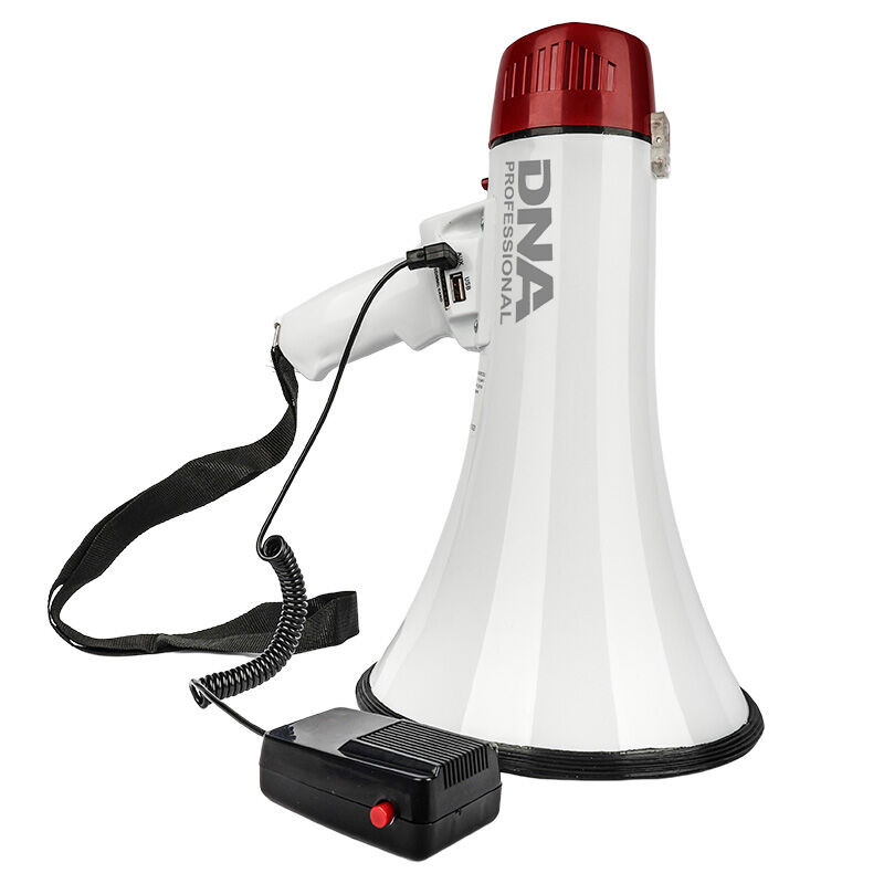 DNA MEGA1 megafon 30W wzmacniacz głosu syrena USB Bluetooth AUX micro SD