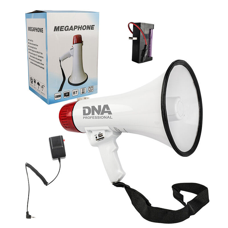 DNA MEGA1 megafon 30W wzmacniacz głosu syrena USB Bluetooth AUX micro SD