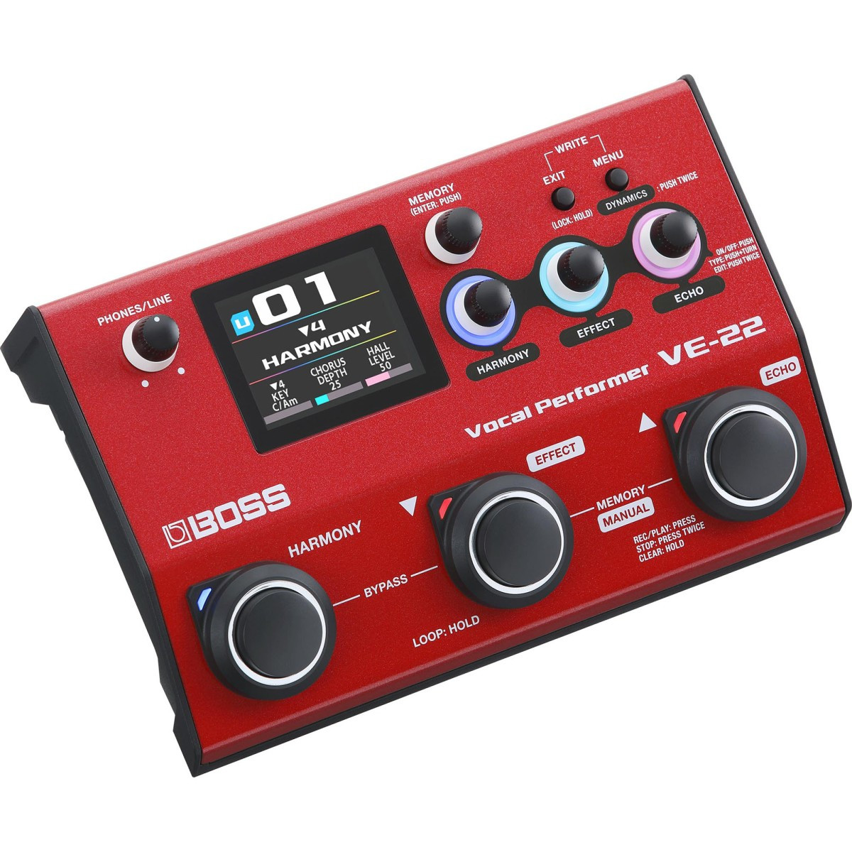 BOSS VE-22 - harmonizer wokalny