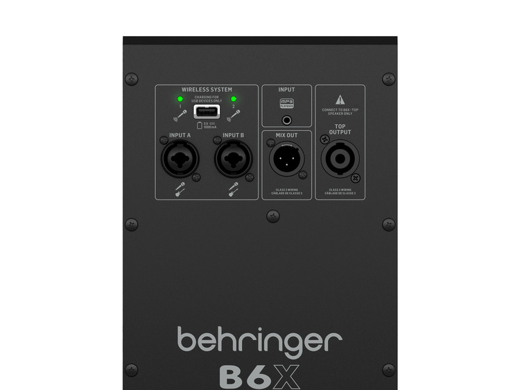 Behringer B6X - Kompaktowy system nagłośnienia