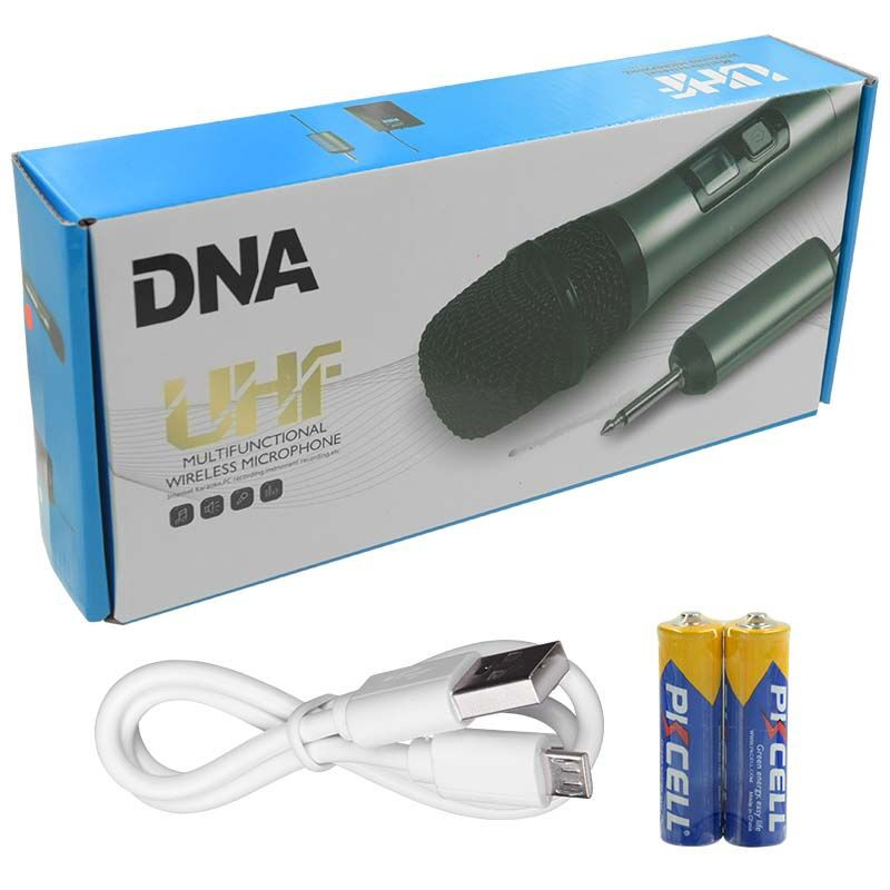 DNA FU VOCAL SET wokalowy mikrofon bezprzewodowy zestaw 1x nadajnik doręczny do karaoke