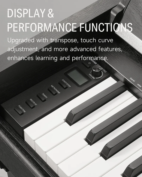 DONNER DDP-90 PRO Black Pianino cyfrowe EC7309 - obrazek 7