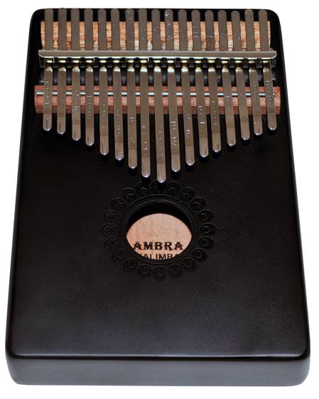 Kalimba AMBRA AK-17BK czarna -17-dźwiękowa