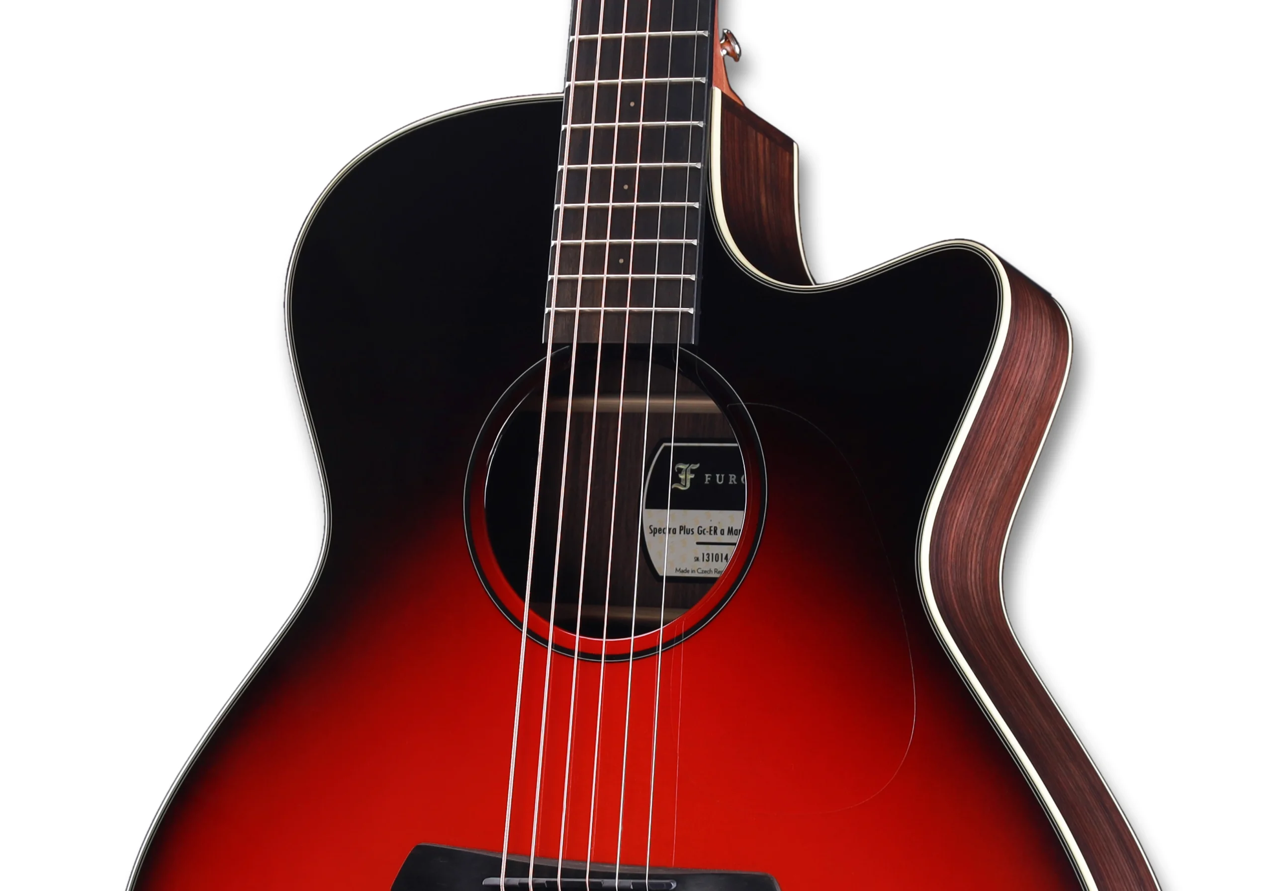 Furch Spectra Plus Gc ER a SPE Maranello Red - Gitara elektro-akustyczna - obrazek 4
