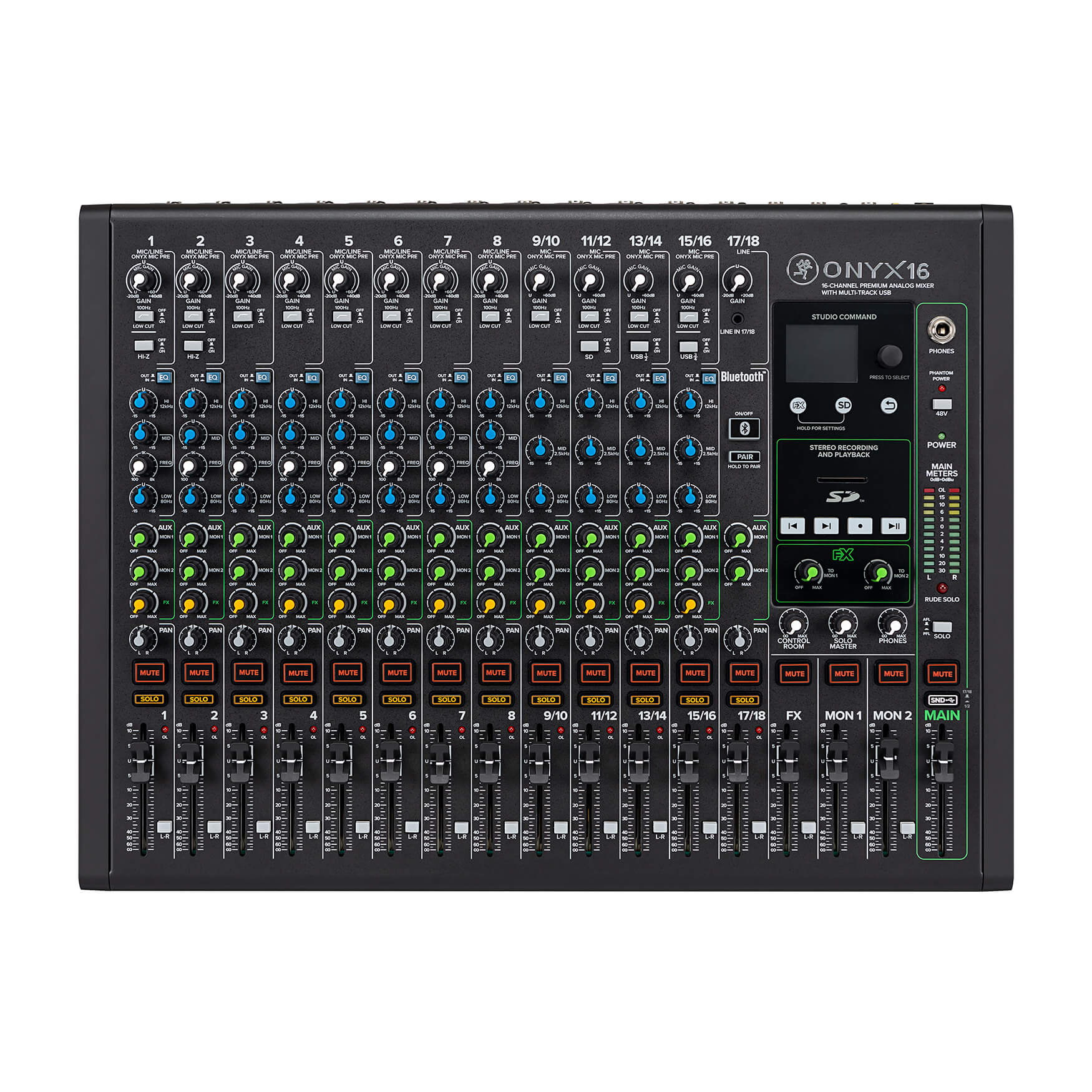 Mackie ONYX 16 - Mixer analogowy 16 kanałów