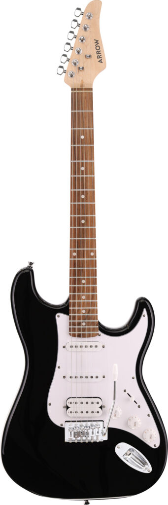 Arrow Tonecaster ST 211 Abyss Black Rosewood/White Gitara elektryczna ST211