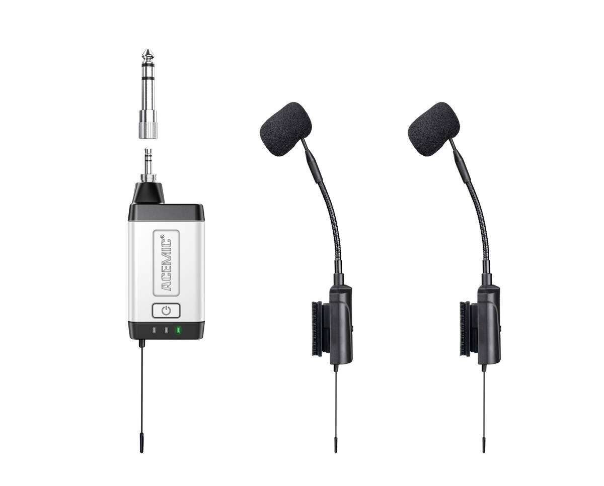 Acemic Q2/AT-5 Bezprzewodowy system mikrofonowy do akordeonu - obrazek 2