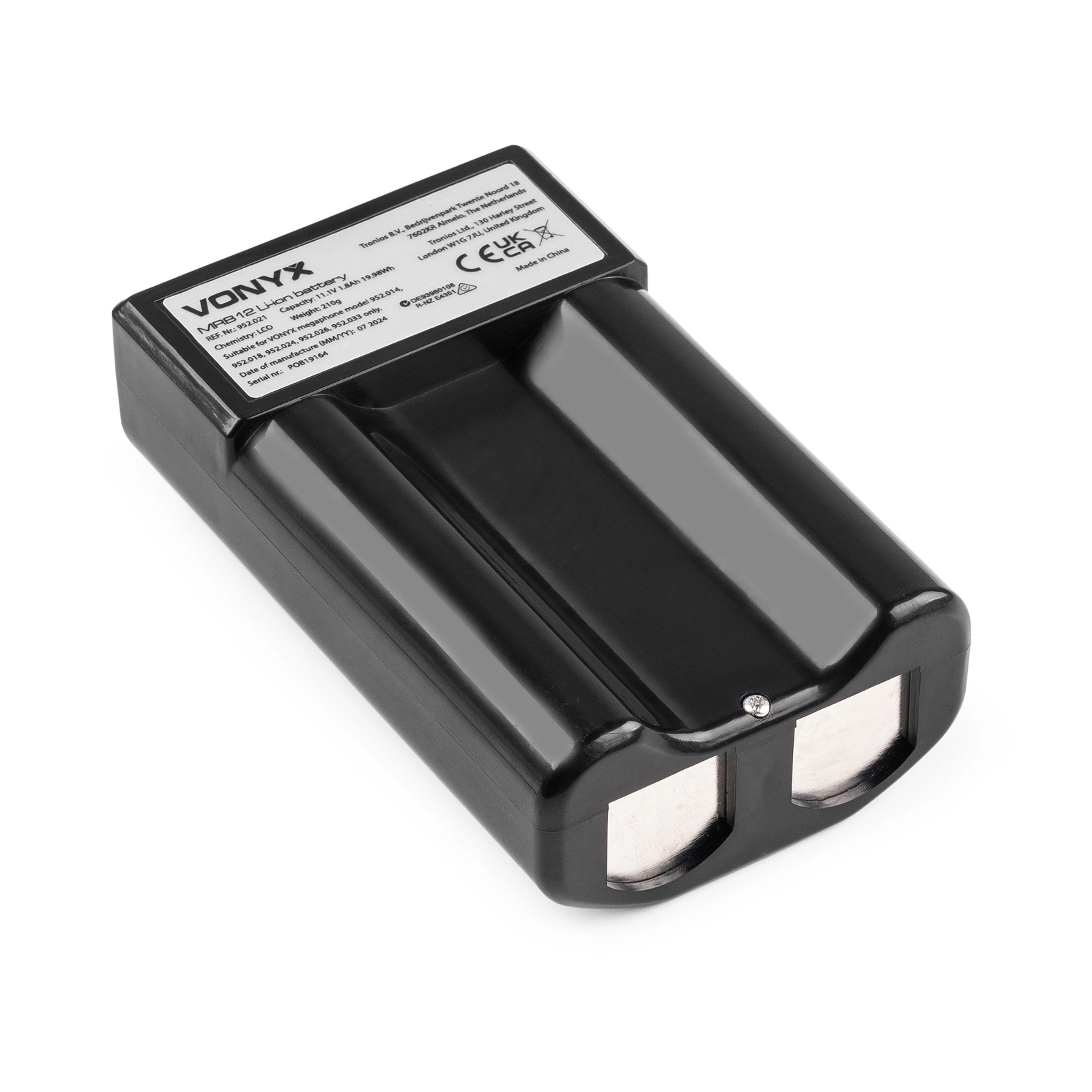 Megafon Vonyx MEG090 90W Czarny Matowy- Megafon z akumulatorem - obrazek 10