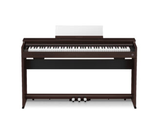 CASIO AP-S200 BN - kompaktowe pianino cyfrowe (elektryczne, brązowe) APS 200BN