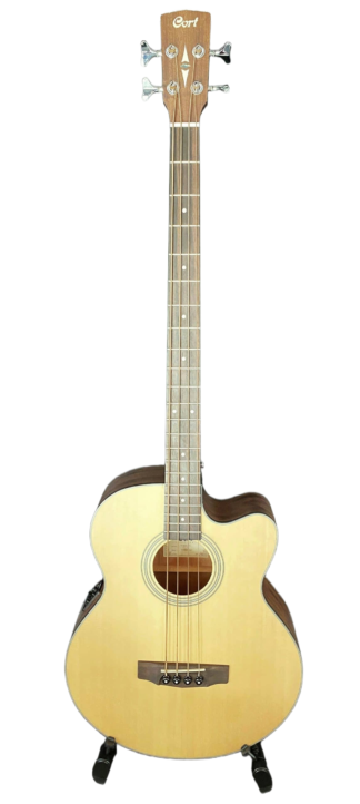 Cort SJB5F NS W/BAG Bas akustyczny, gitara basowa elektroakustyczna