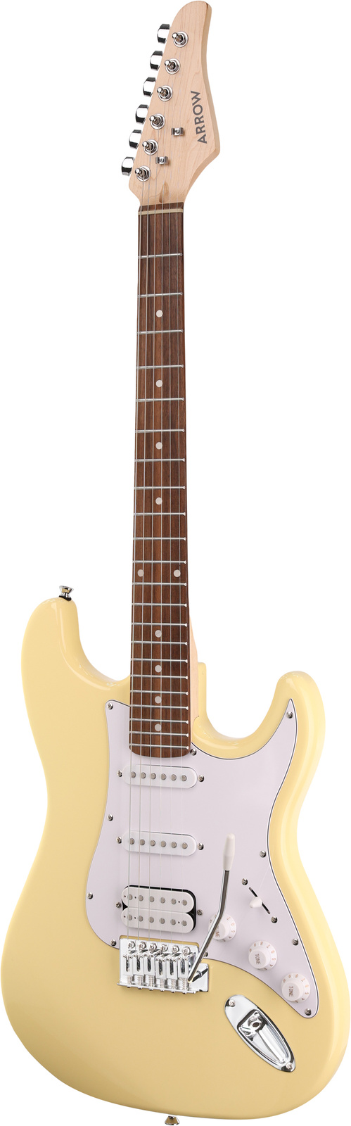 Arrow Tonecaster ST 211 Biscuit Rosewood/White Gitara elektryczna ST211 - obrazek 5