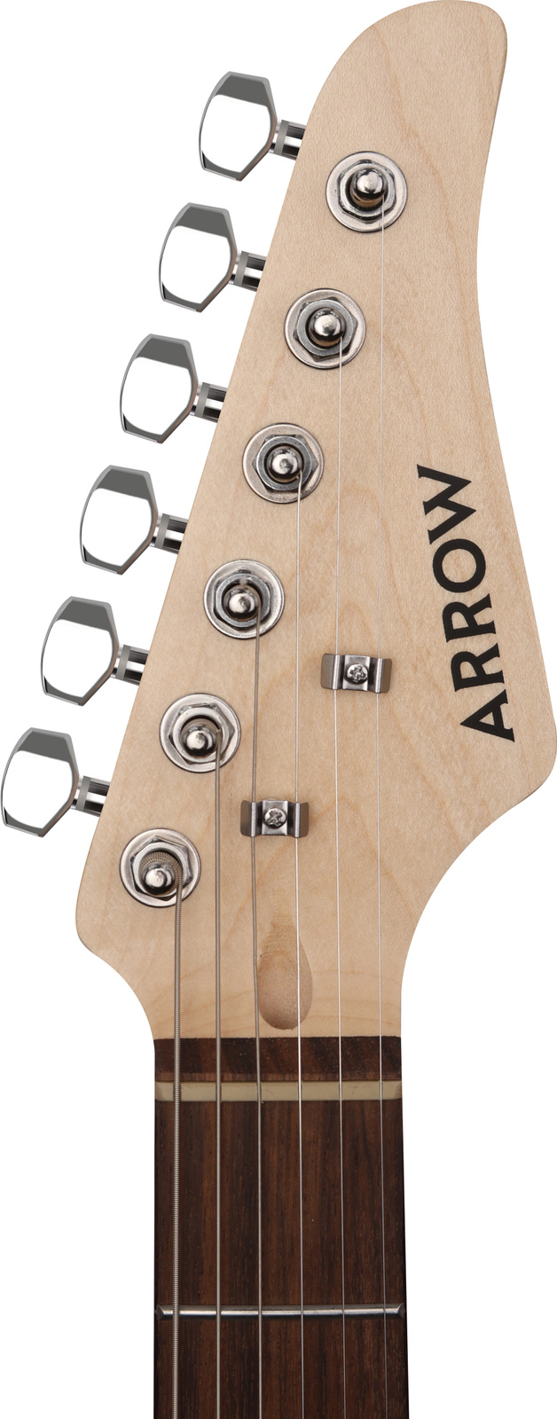 Arrow Tonecaster ST 211 Seafoam Rosewood/White Gitara elektryczna ST211 - obrazek 4