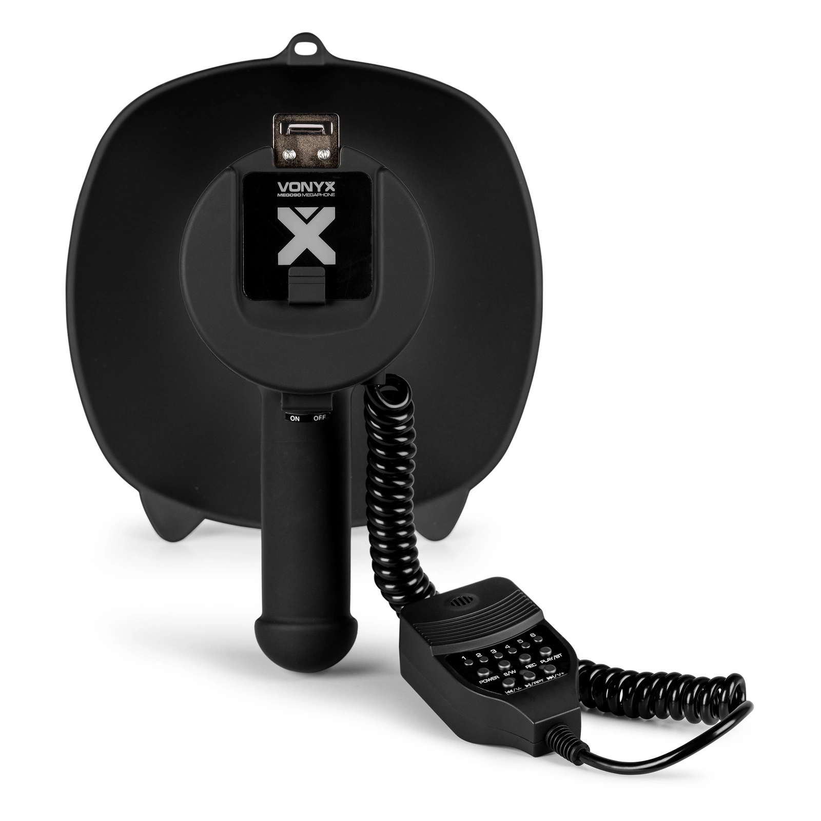 Megafon Vonyx MEG090 90W Czarny Matowy- Megafon z akumulatorem - obrazek 8