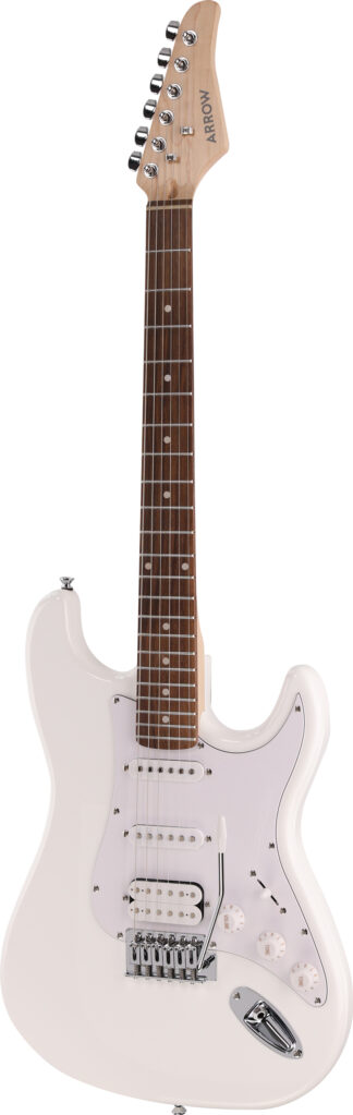 Arrow Tonecaster ST 211 Snow White Rosewood/White Gitara elektryczna