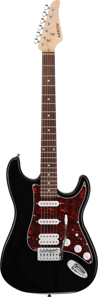 Arrow Tonecaster ST 211 Deep Black Rosewood/T-shell Gitara elektryczna ST211