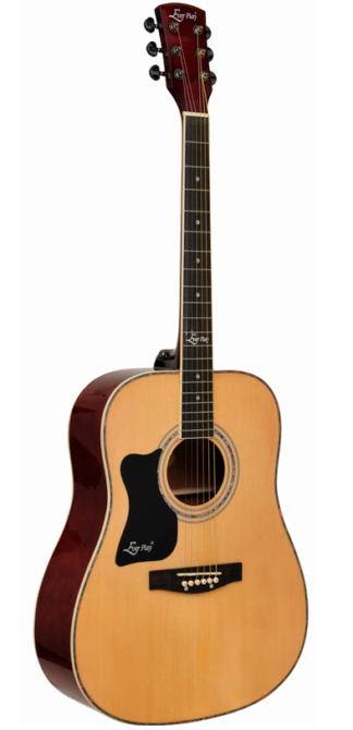 EVER PLAY AP-400 N LH - Gitara akustyczna LEWORĘCZNA (Left-Hand Guitar)